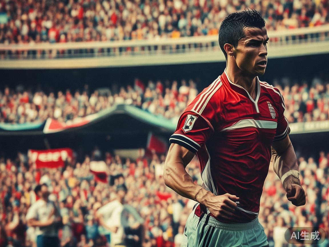 紧随其后的是克里斯蒂亚诺·罗纳尔多。作为足球界的超