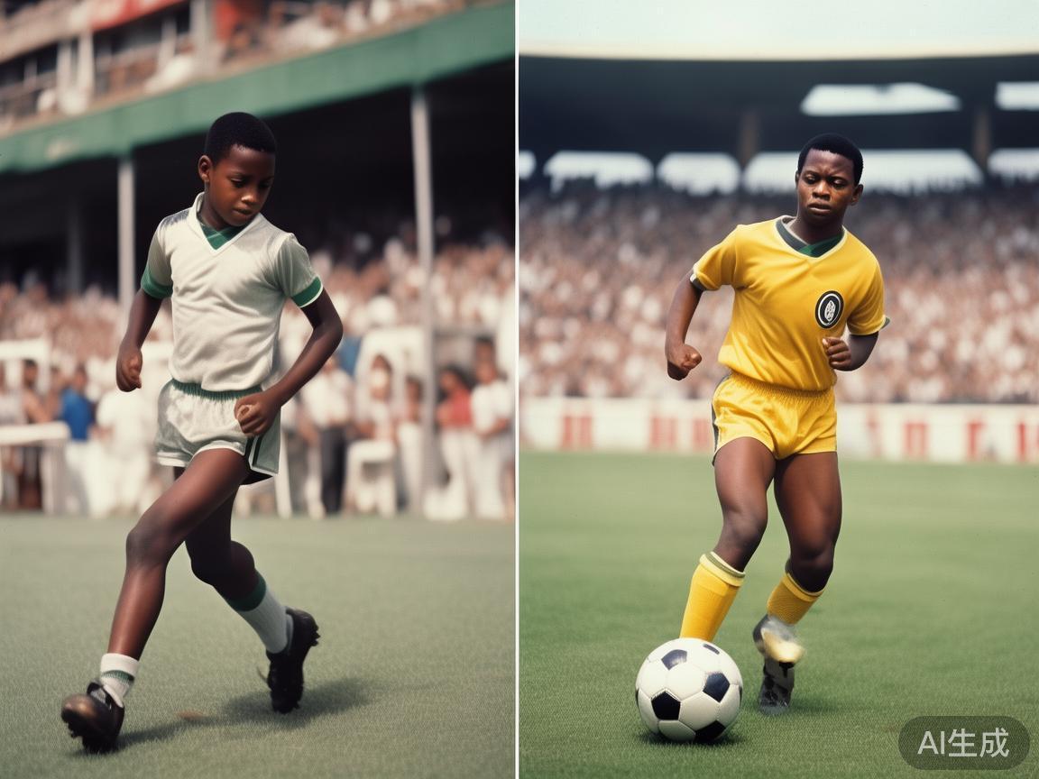 巴西足球传奇巨星贝利的辉煌生涯与卓越成就全面回顾 贝利全名为埃德松·阿兰特斯·多·纳西门托,自幼展现